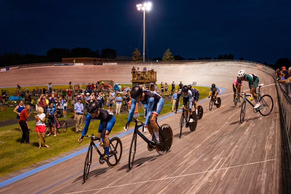 Photos 'Bike prom' takes its last lap at the velodrome MPR News