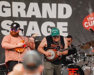 Them Coulee Boys performing on stage
