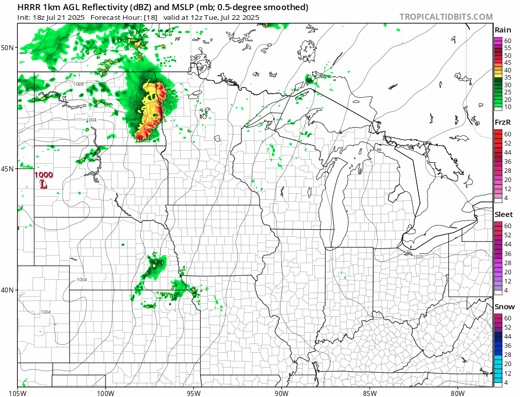 NOAA HRRR model
