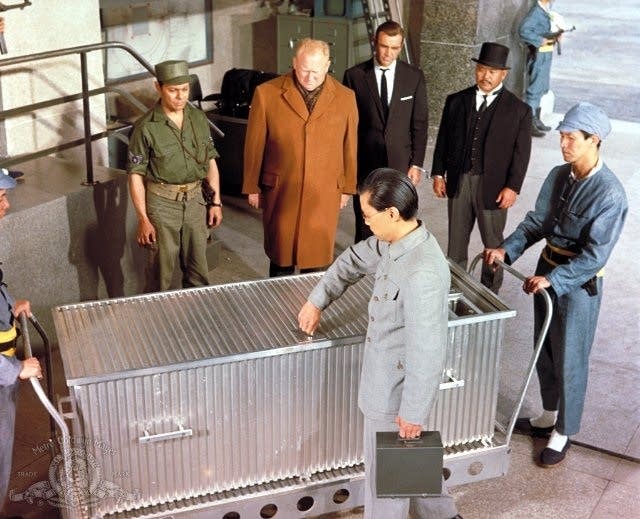 Still from Goldfinger