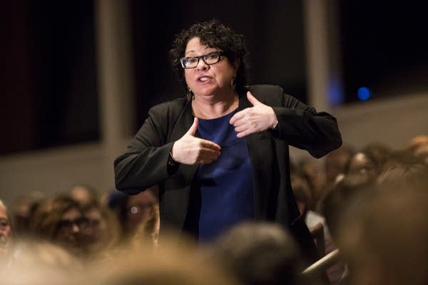 At U, Sotomayor speaks about inspiration, Scalia's empty seat