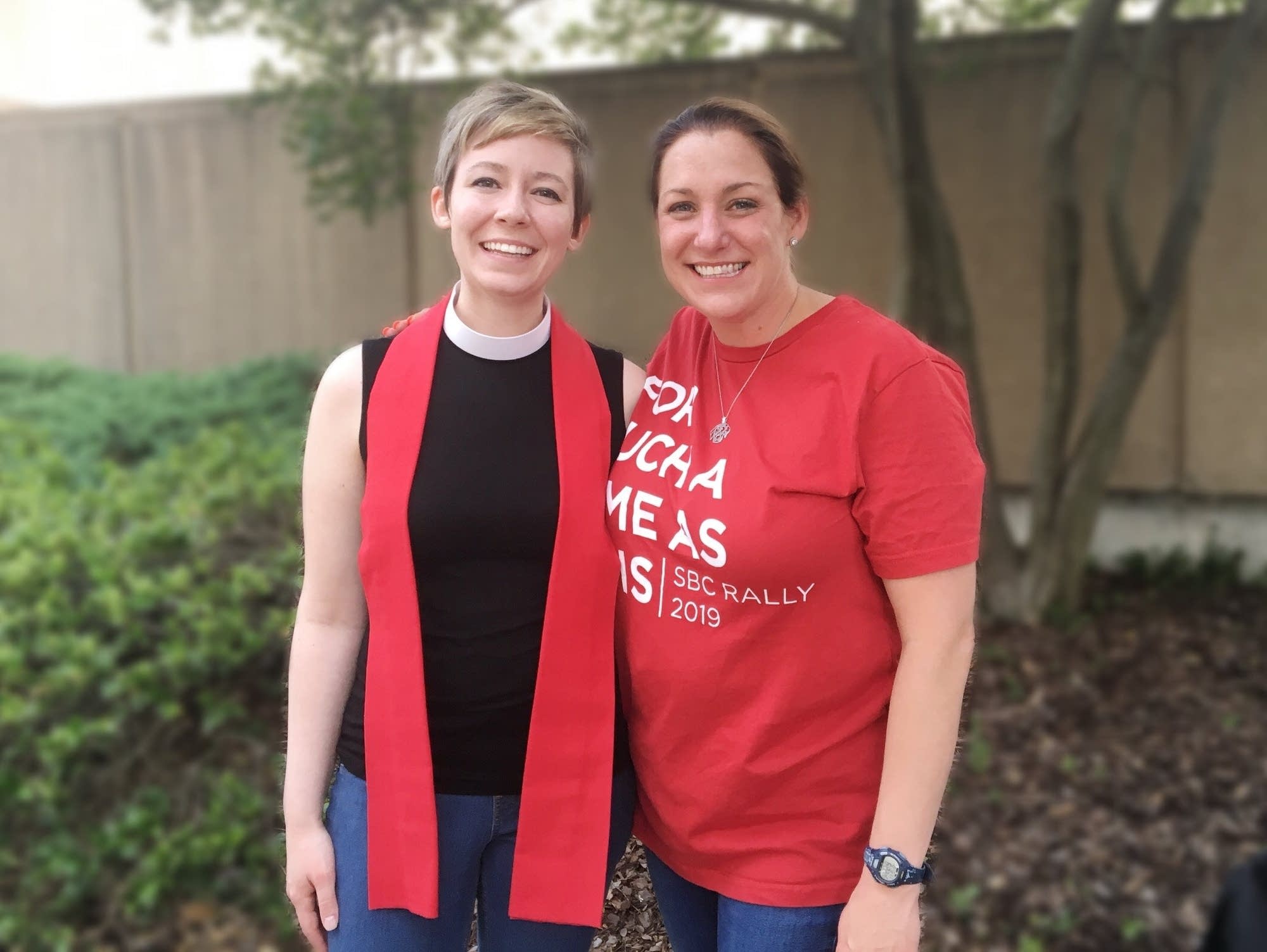 Rev. Ashley Easter and Jules Woodson