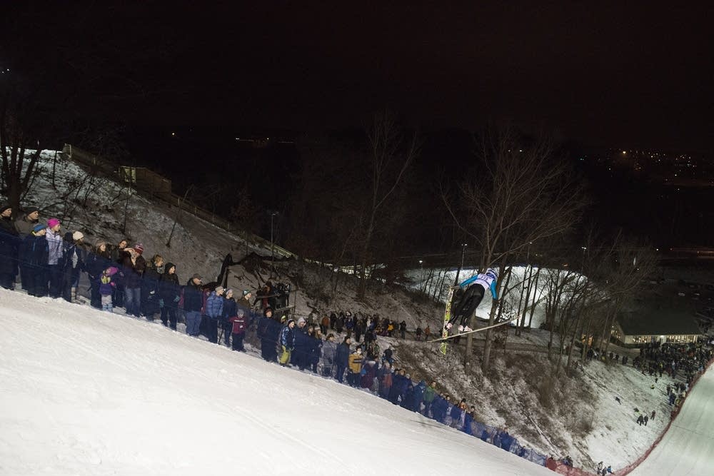 Photos Ski jumpers take to the sky over Bloomington Minnesota Public