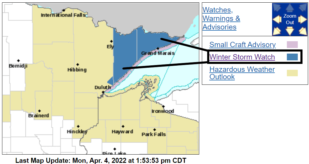 Another sloppy midweek storm ahead; winter storm watch up north