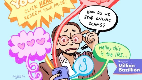 How does online scamming work?
