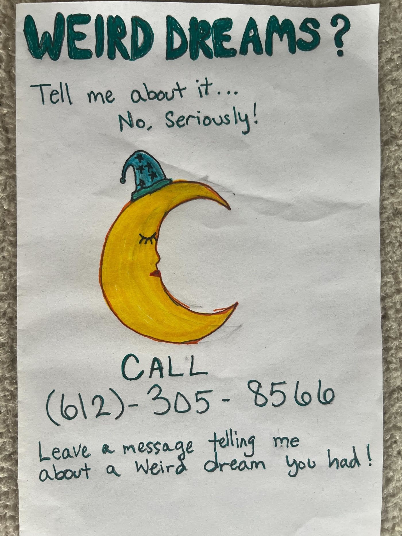 One Minneapolis artist's dream call-in line turns into zine | MPR News