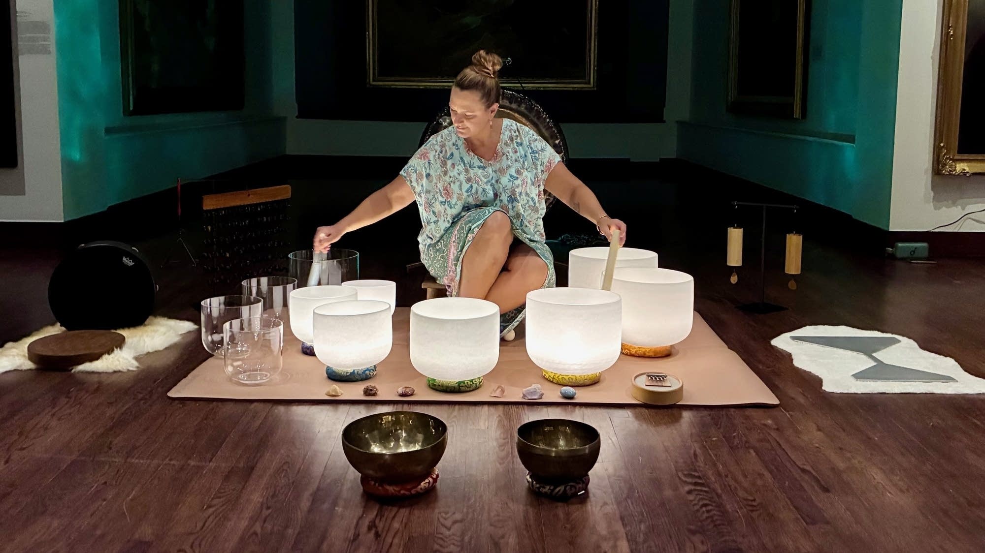 Good vibrations: How sound baths and sound therapy help people relax