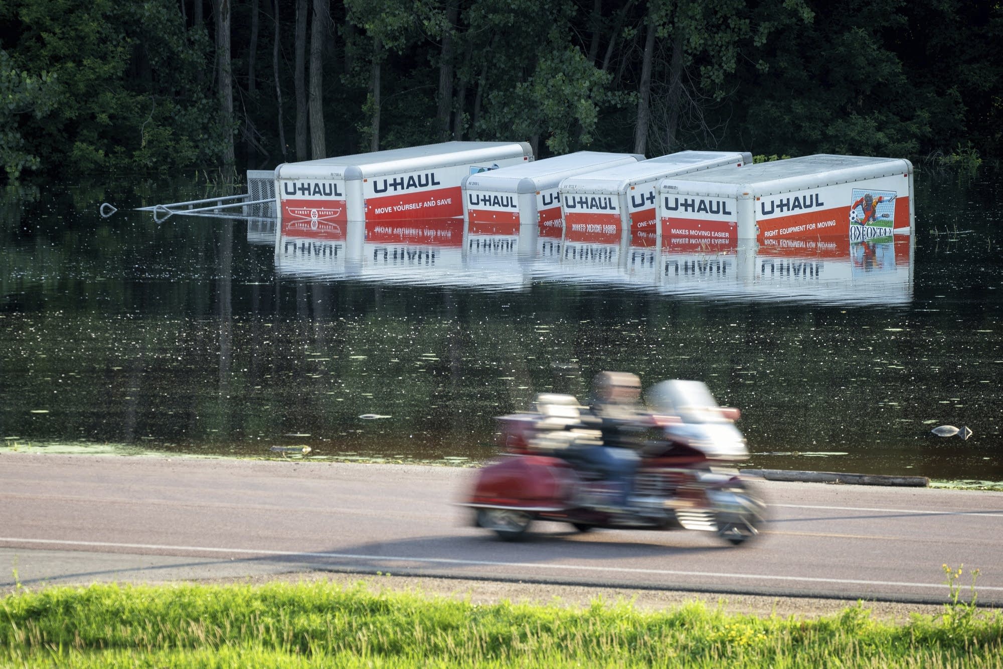 Flooding inundates businesses