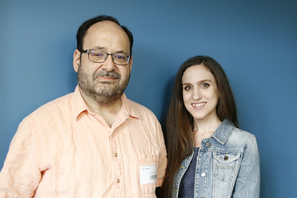 John Gilbert and Francesca Tortorello