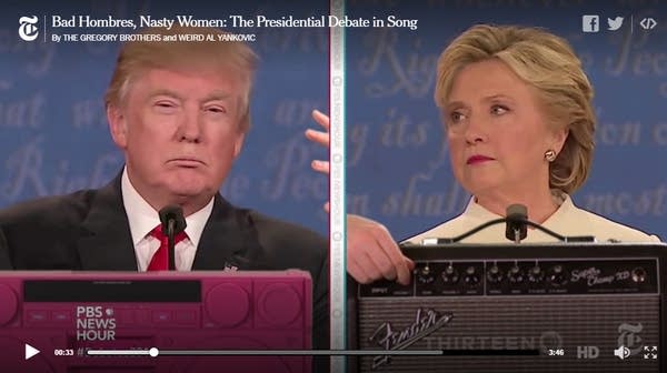 Presidential campaign enters its ‘Weird Al’ phase