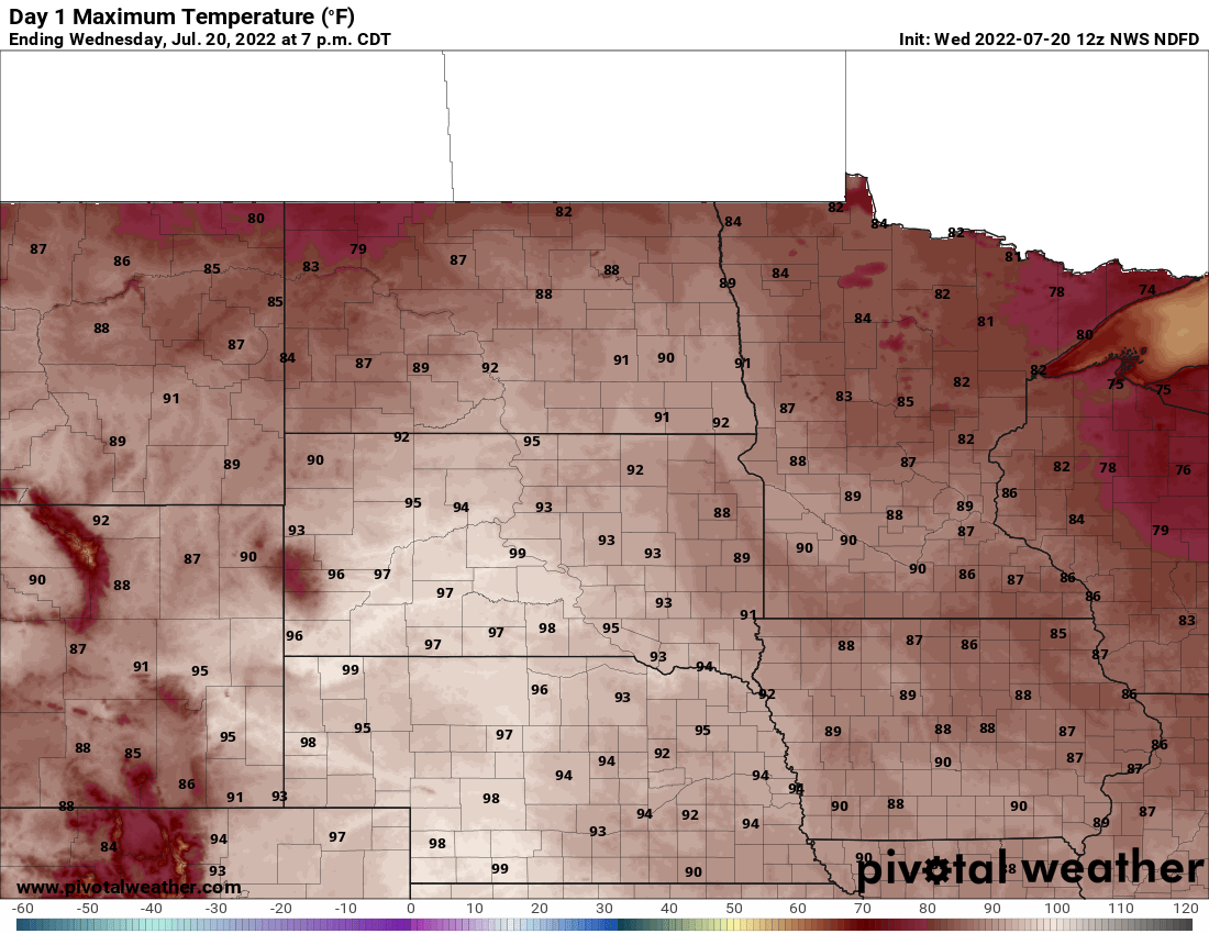 Above-normal temperatures continue
