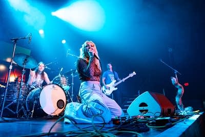 VIAL performing on stage