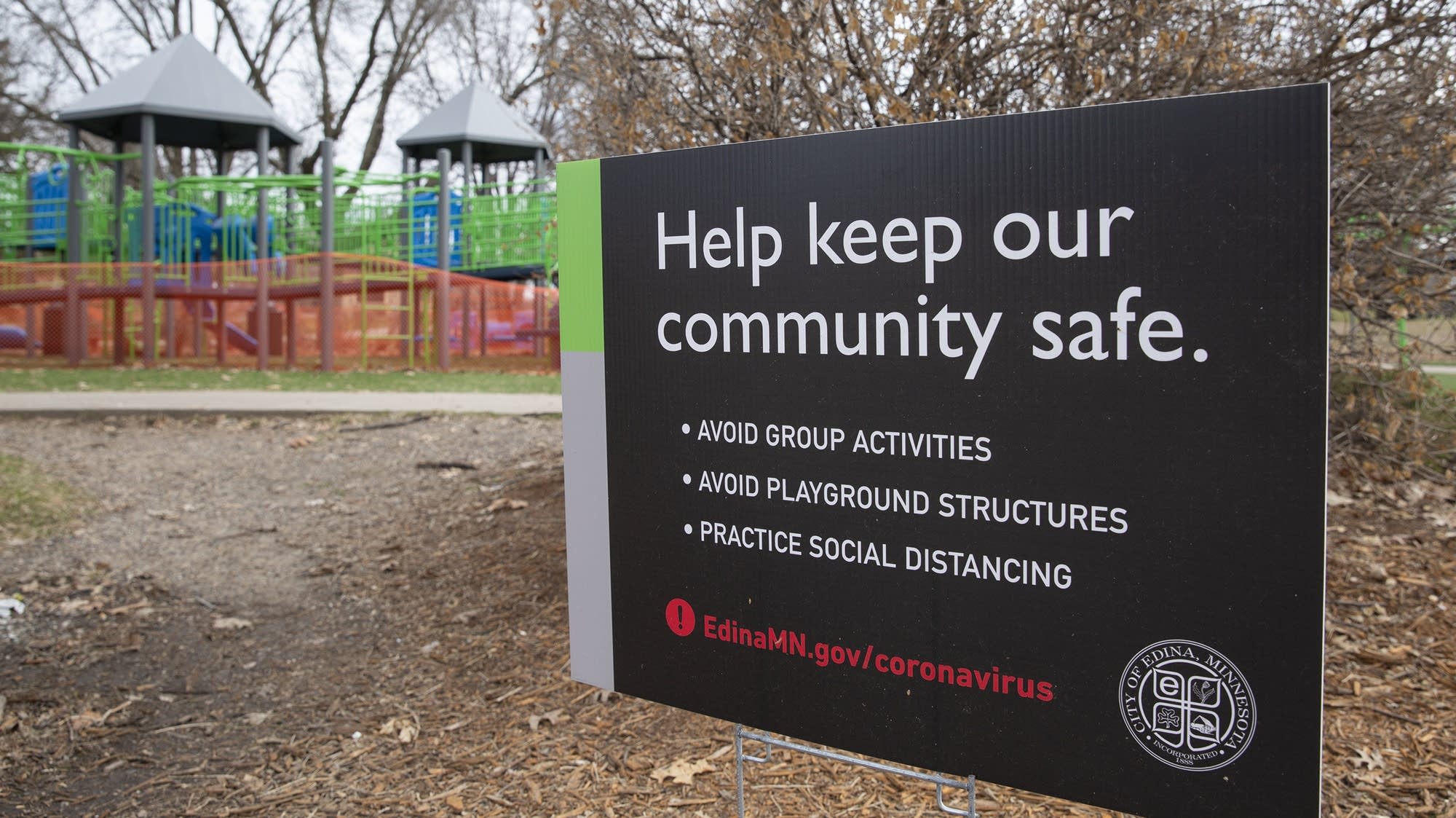 Some playgrounds remain open, despite coronavirus worries. But are they safe? MPR News