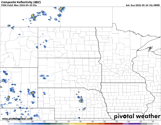 Forecast precipitation Sunday 7 p.m. to Monday 10 a.m.
