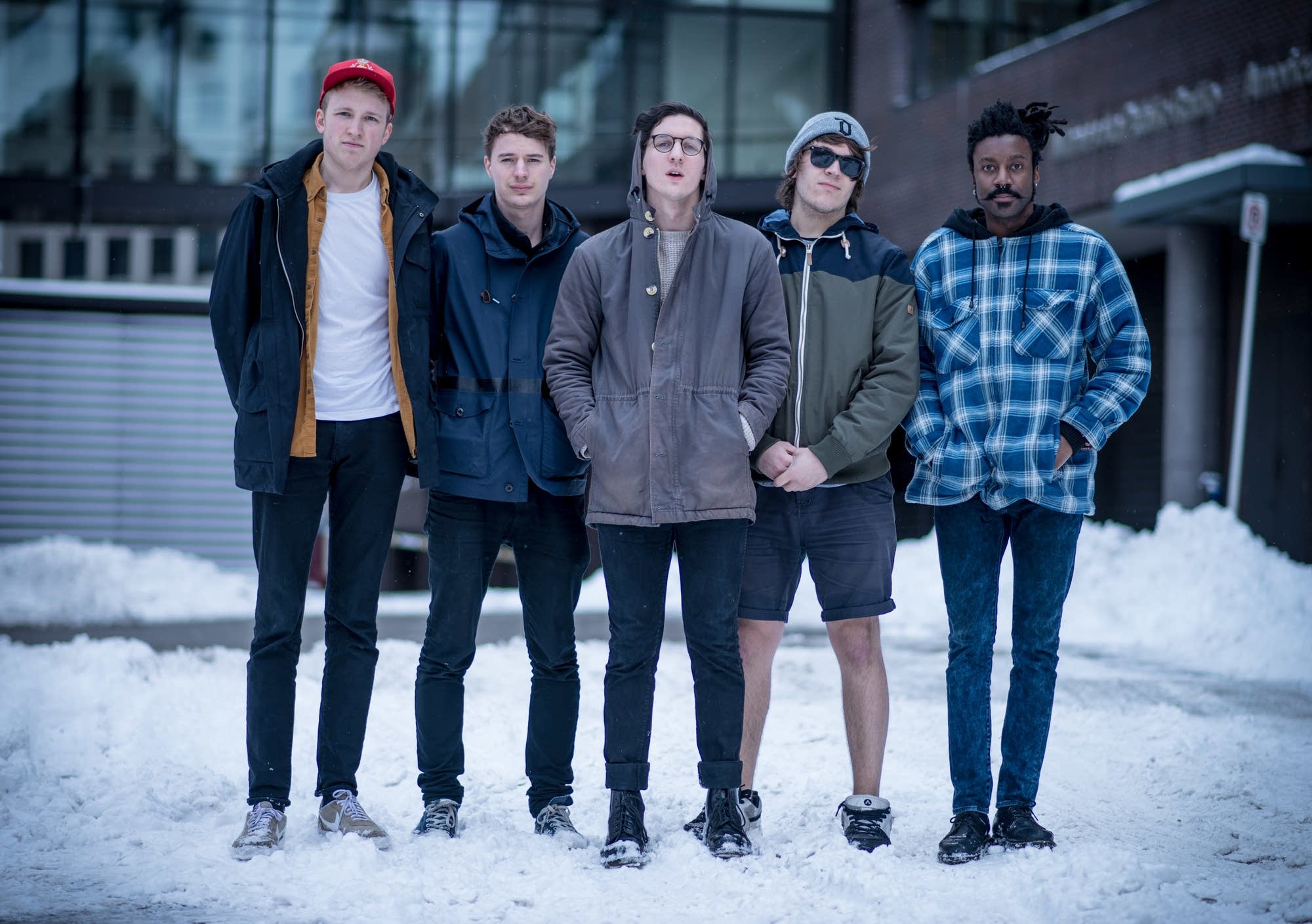 Dan Croll performs in The Current studio The Current