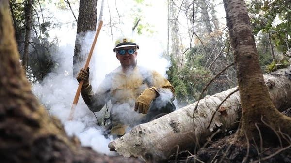 Crews gain ground on Boundary Waters fires as rain eases conditions