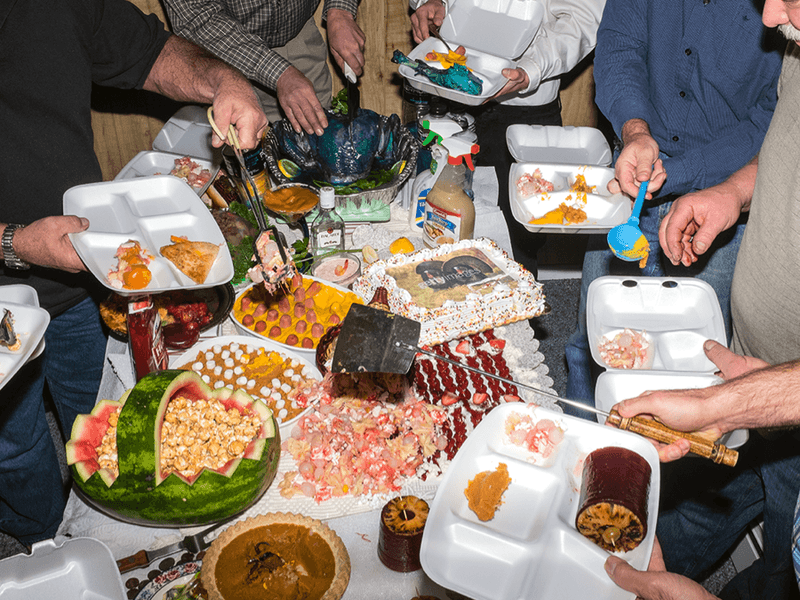 Chris Maggio, from the series Male Chef Thanksgiving, 2013
