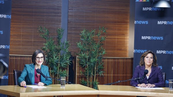 Peggy Flanagan, Michele Tafoya square off in testy Minnesota Senate debate