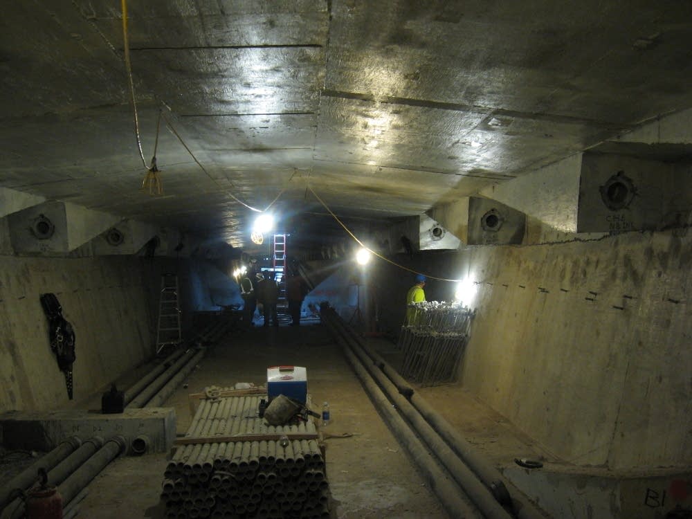 Concrete tunnel