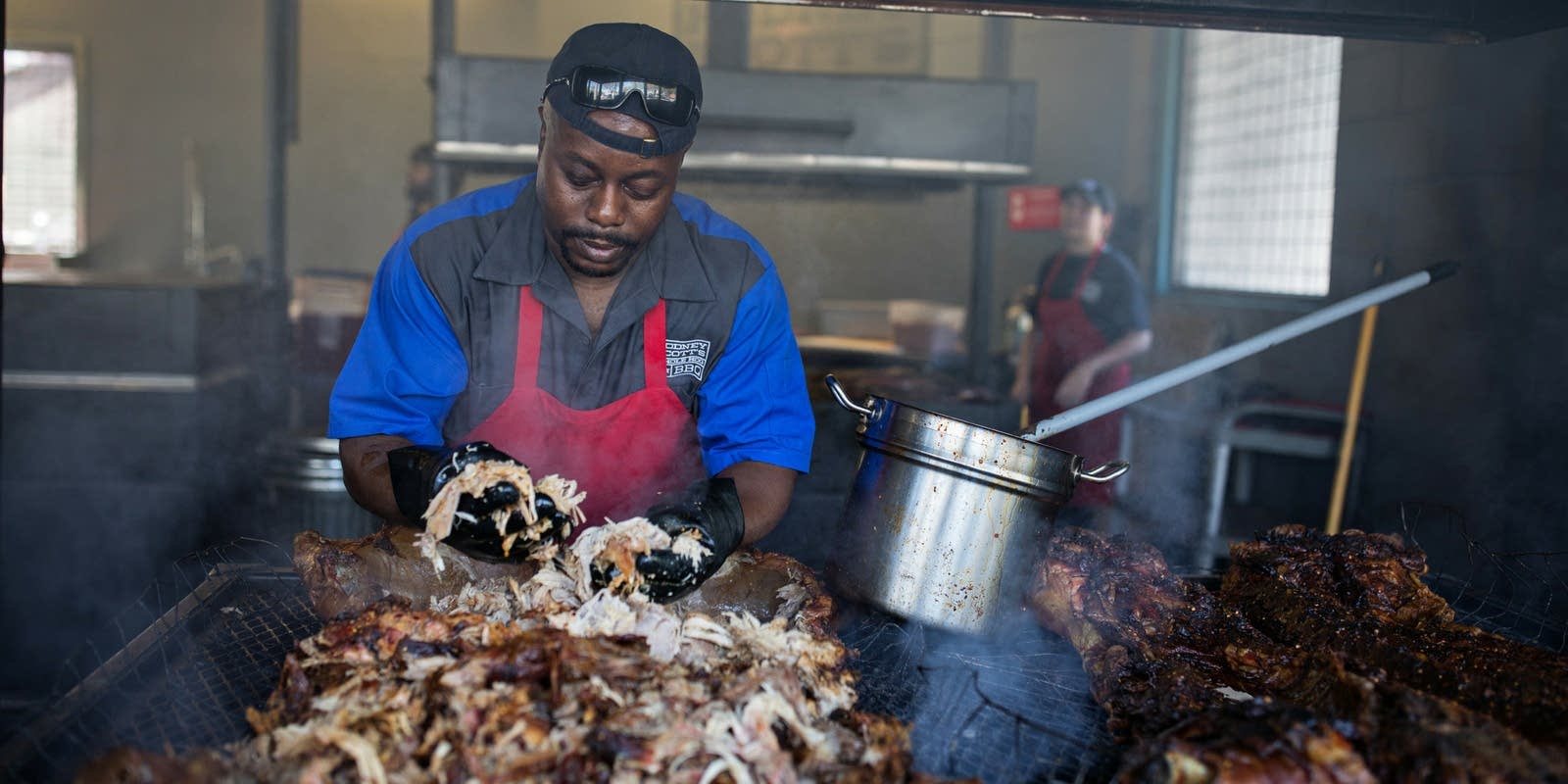 Cut, chop, cook pitmaster Rodney Scott perfects whole hog barbecue The Splendid Table