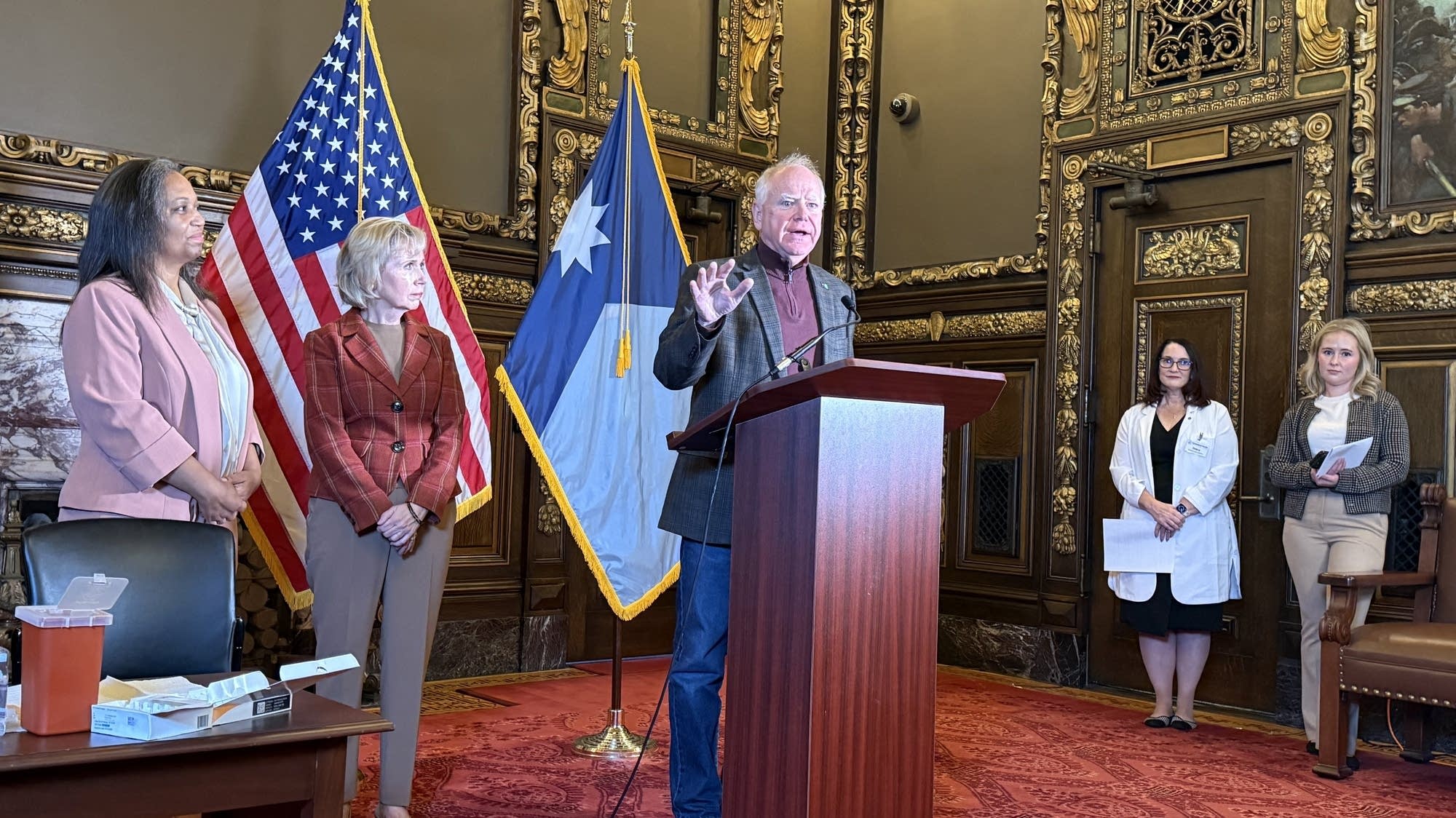 Walz reframes condition for calling special session on