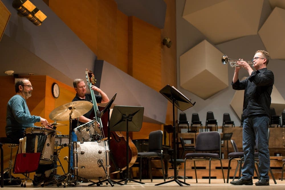 Rehearsing for jazz collaboration