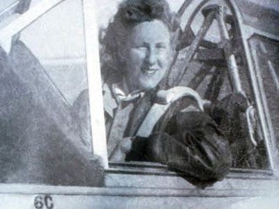 Strohfus in the pilot's seat