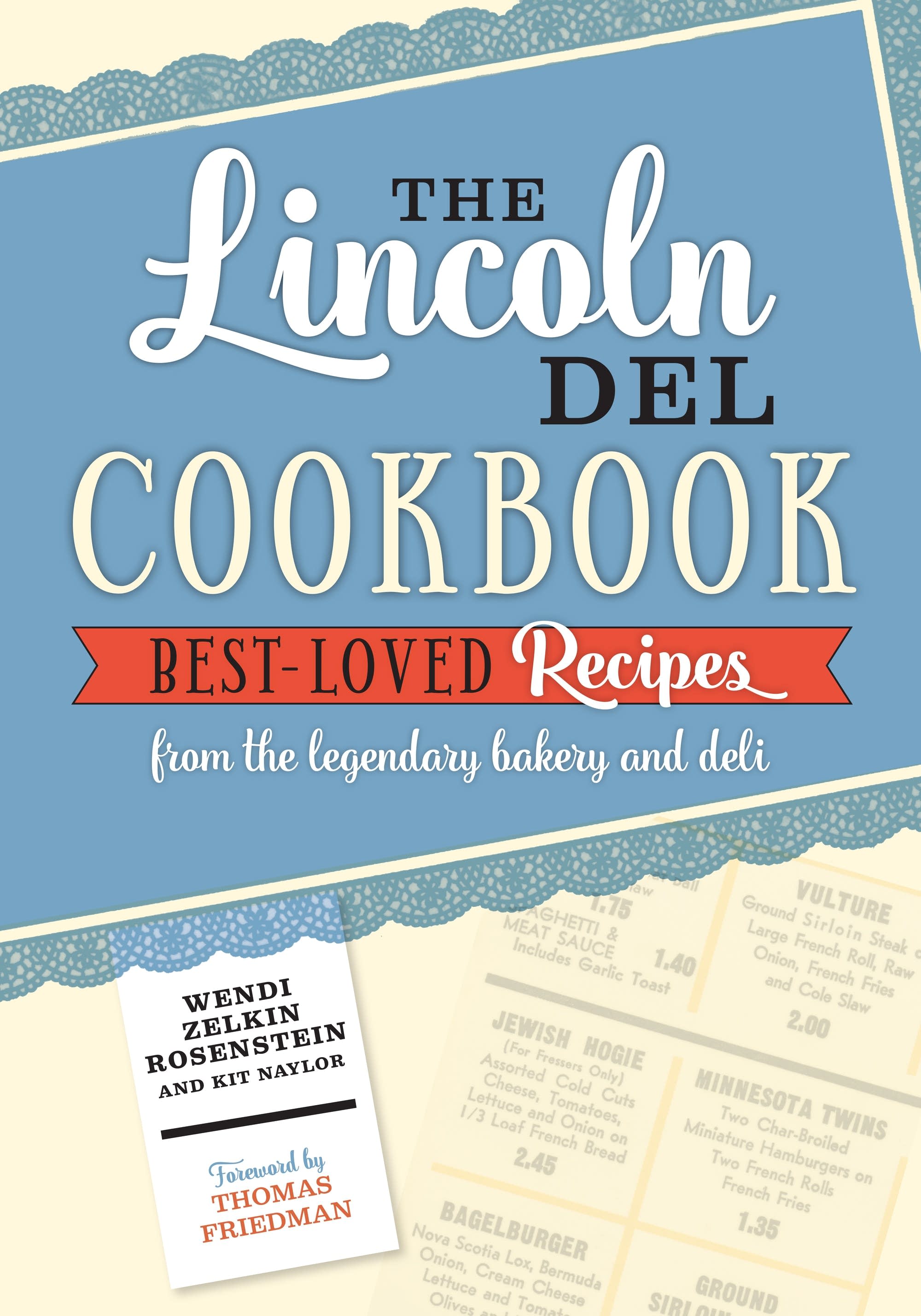 Cover for "The Lincoln Del Cookbook."