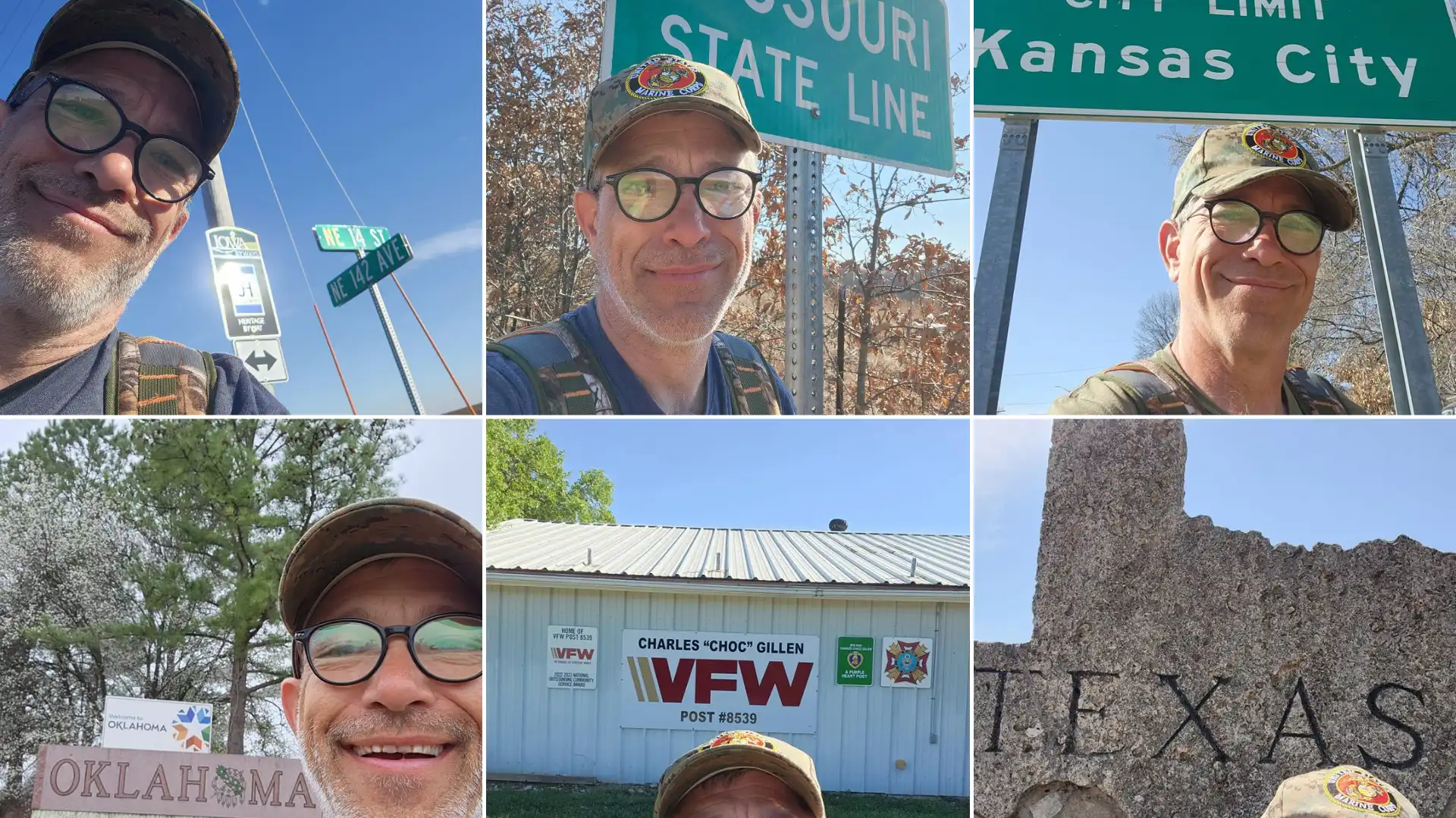 Minnesota veteran walks 1,000 miles to eclipse in Texas to spread hope - Vimarsana News