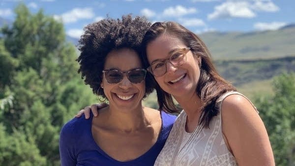 Ayana Elizabeth Johnson, left, and Katharine Wilkinson.