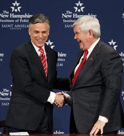 Jon Huntsman, Newt Gingrich