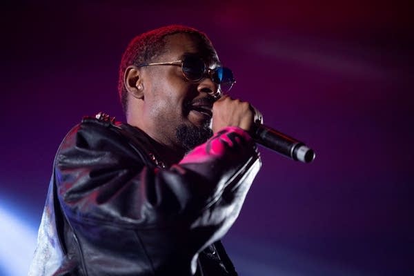 Danny Brown performs on stage at Splendour in the Grass 2023 on July 21, 2023 in Byron Bay, Australia.