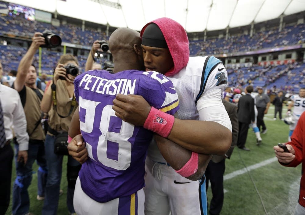 Adrian Peterson, Cam Newton
