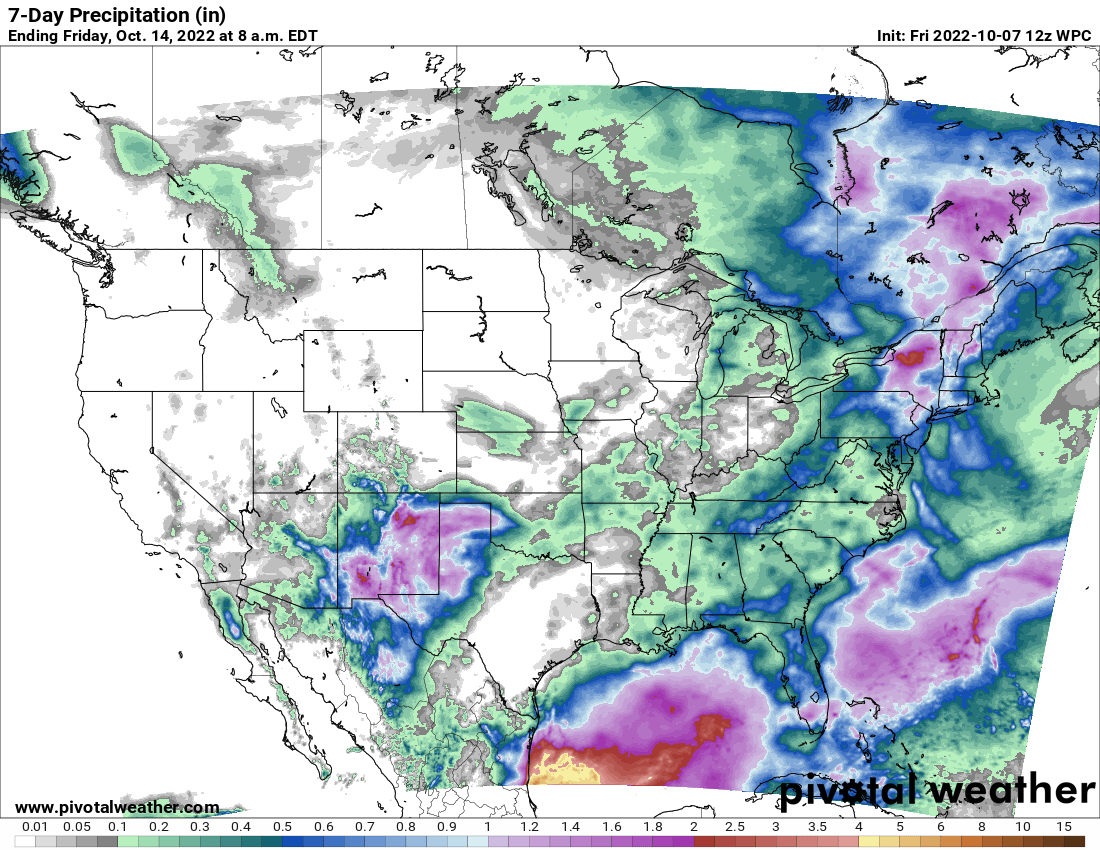 168 hr QPF