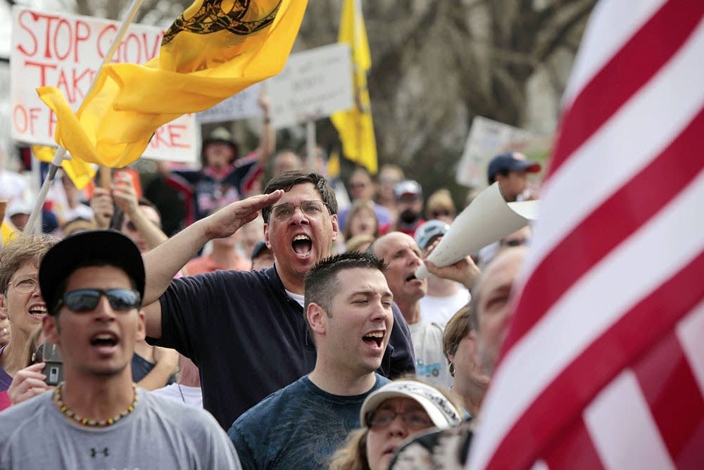 Health care protesters