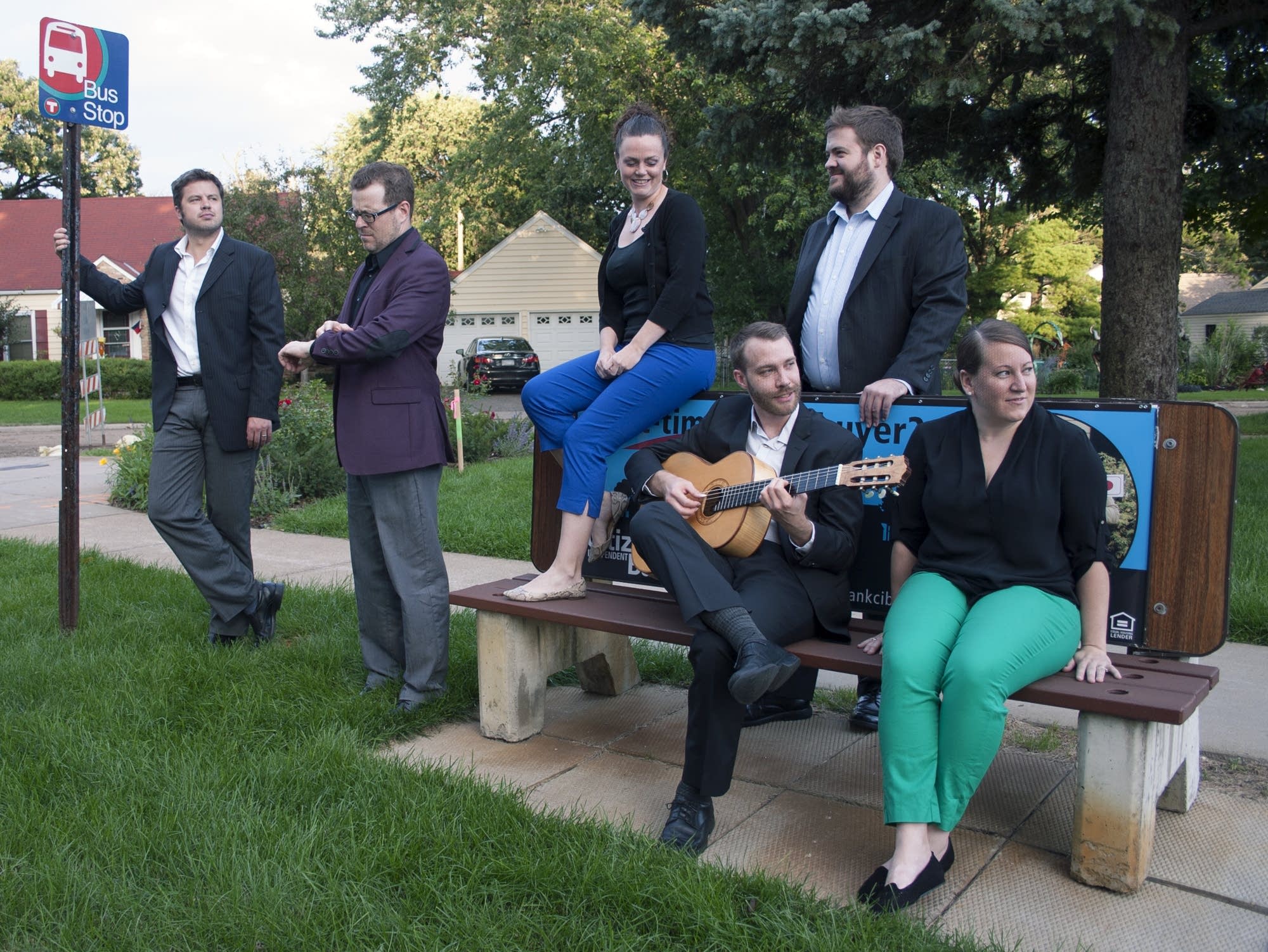 The Mirandola Ensemble bus stop