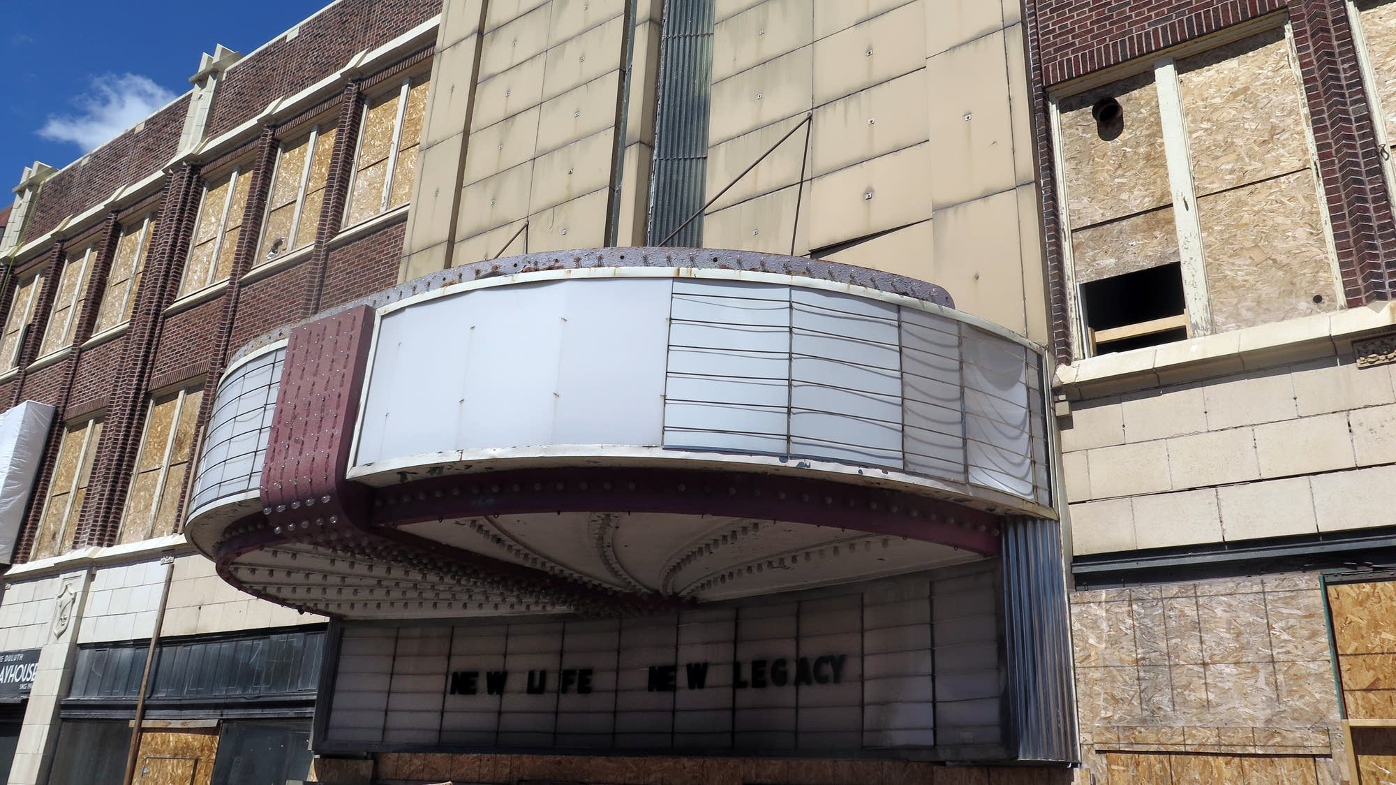 Historic Duluth theater rehab over half done, and uncovering secrets