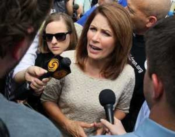 Rep. Michele Bachmann reacts to health care ruling