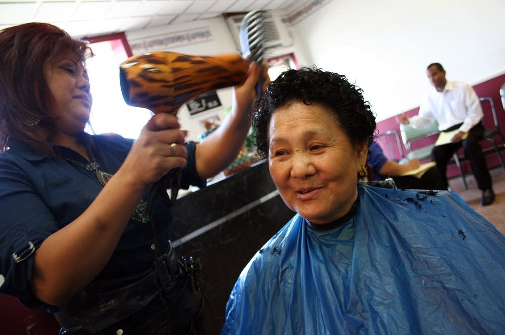 Salon work