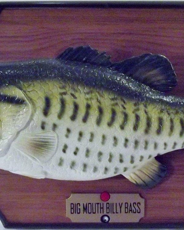 Big Mouth Billy Bass – Le Poisson Chantant Gemmy, Testé Et Fonctionnel, Occasion