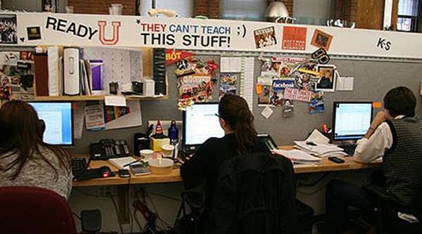 Offices of the social marketing firm, Mr. Youth.