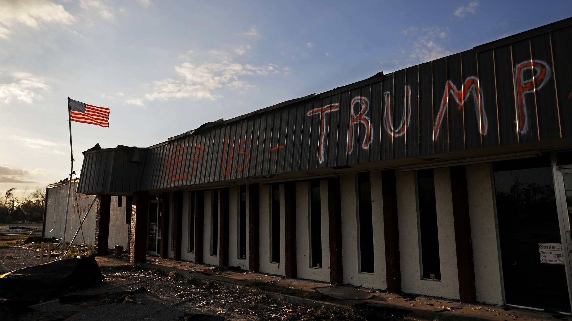 Hurricane Michael damage