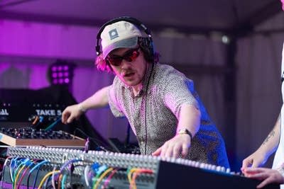 the band braingiver performing on stage