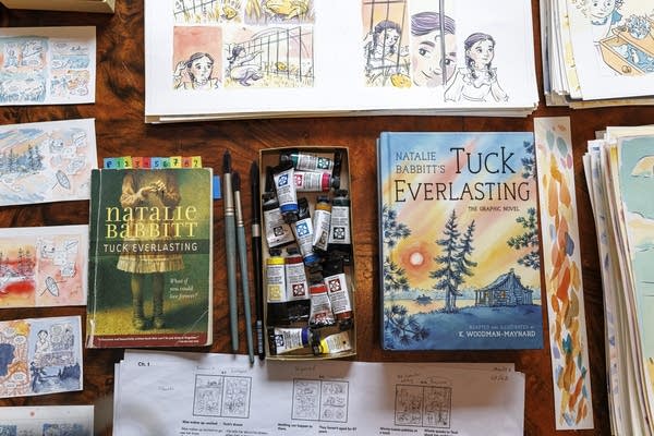 Katharine Woodman-Maynard, an author and cartoonist