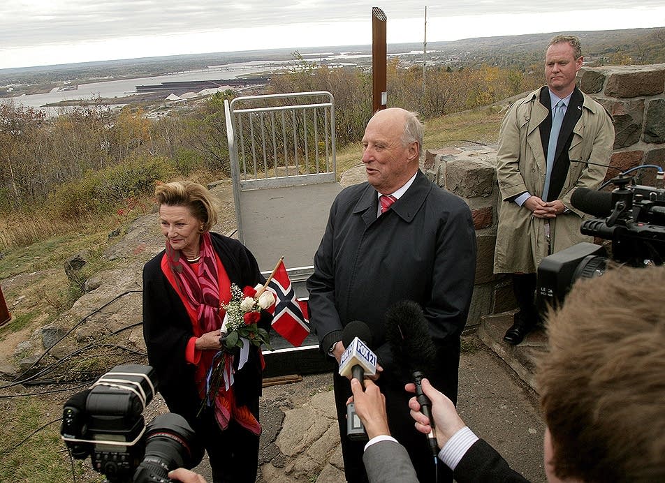 Norway's King Harald V and Queen Sonja