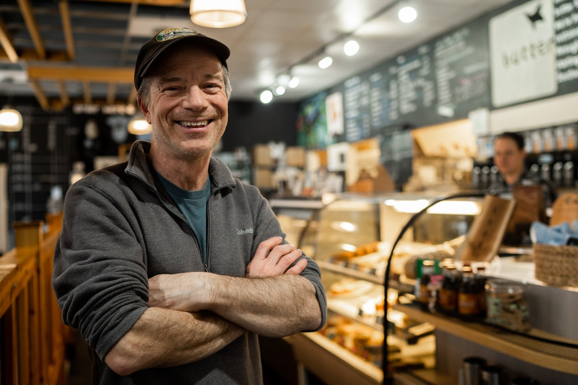 Daniel Swenson-Klatt, owner of Butter Bakery Cafe, stands for a portrait.