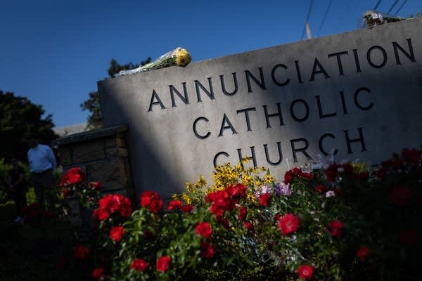 A church sign