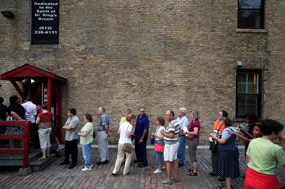 Waiting in line