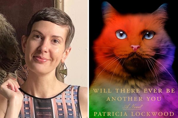 An author photo and book cover.