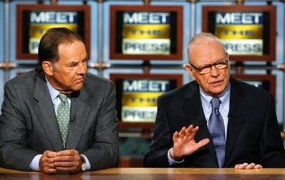 9/11 Commission Chairman Thomas Kean (L) and Vice